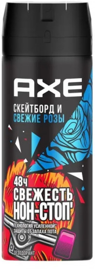 Дезодорант-спрей для мужчин «Скейтборд и розы»