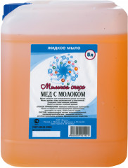 Мыло жидкое «Мед с молоком»