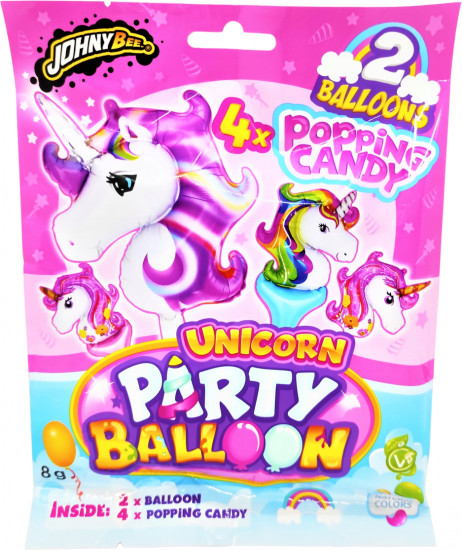 Конфеты с воздушными шарами «Unicorn party balloon»