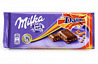 Шоколад с кусочками карамели «Milka Daim»