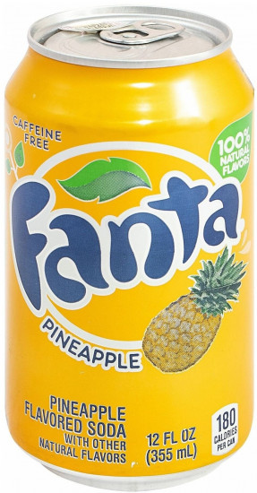 Напиток газированный со вкусом ананаса «Pineapple»