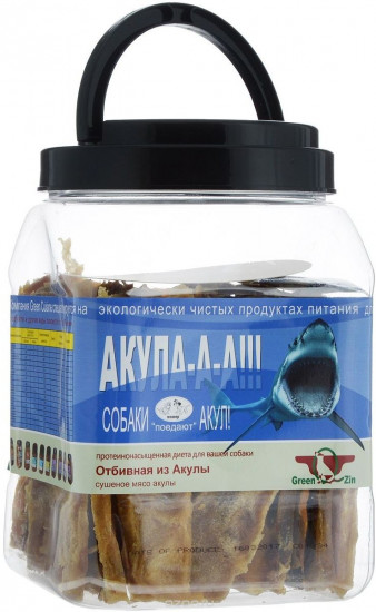 Лакомство для собак «Сушеное мясо акулы»