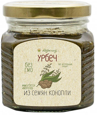 Урбеч из семян конопли