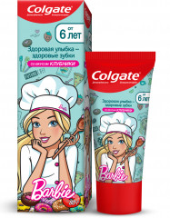 Зубная паста с фторидом «Barbie»
