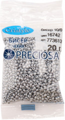 Бисер жемчужный, цвет 16742