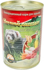Корм для хорьков «Мясное ассорти»
