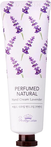 Крем для рук парфюмированный с экстрактом лаванды «Perfumed Natural Hand Cream» | Pretty Skin