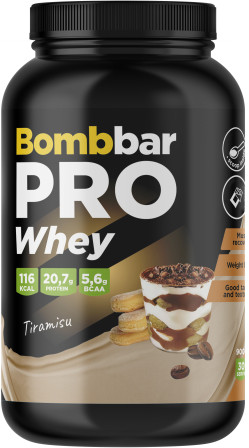 Протеин сывороточный со вкусом тирамису «Pro Whey»