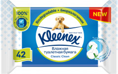 Туалетная бумага влажная «Classic Clean»