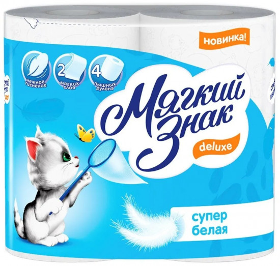 Туалетная бумага «Deluxe»