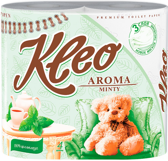 Туалетная бумага «Aroma mint»