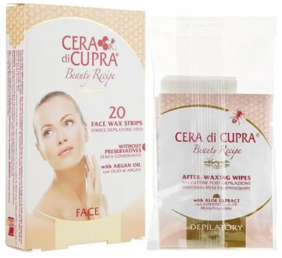 Полоски восковые для лица «Face Wax Strips»