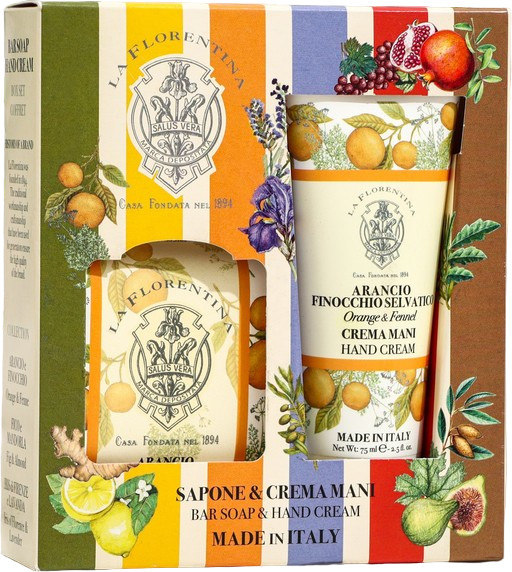 Набор для женщин «Orange and Wild Fennel. Апельсин и дикий фенхель» | La Florentina