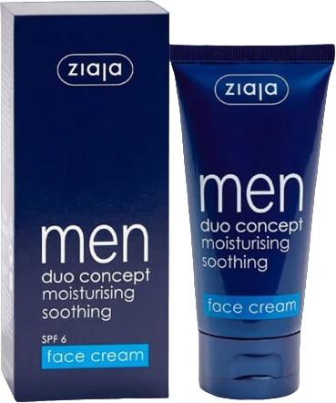 Крем для лица «Men duo concept moisturizing soothing»