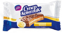 Печенье-сэндвич со сгущенным молоком