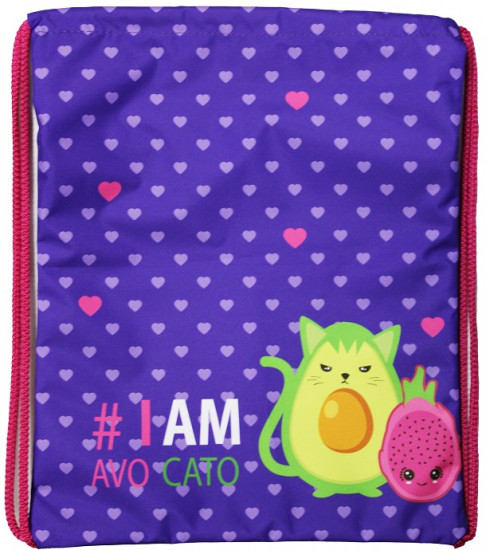 Мешок для обуви «Авокадо-питахайя»