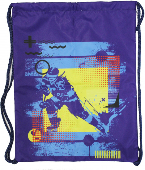 Мешок для обуви «Граффити хоккей»