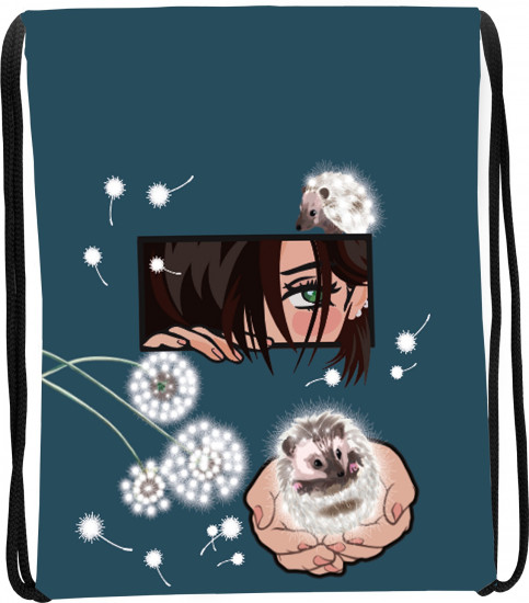 Мешок для обуви «Одуванчики»