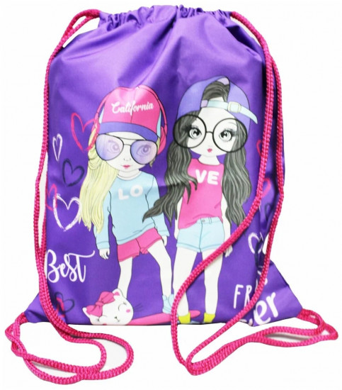 Мешок для обуви «Спортсменки»