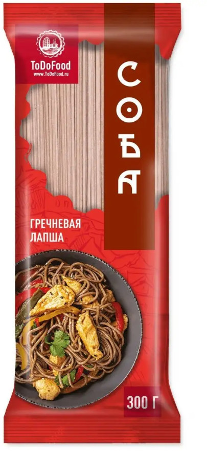 Лапша гречневая «Соба» | ToDoFood