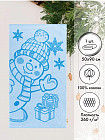 Полотенце «New year's snowman»