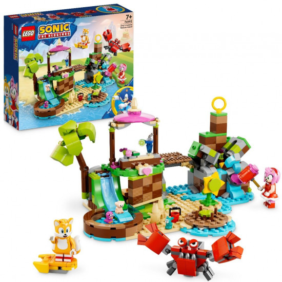 Конструктор LEGO® Sonic the Hedgehog 76992 Остров спасения животных Эми. Amy's Animal Rescue Island