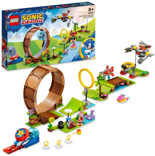 Конструктор LEGO® 76994 Испытание петли в зоне зеленого холма
