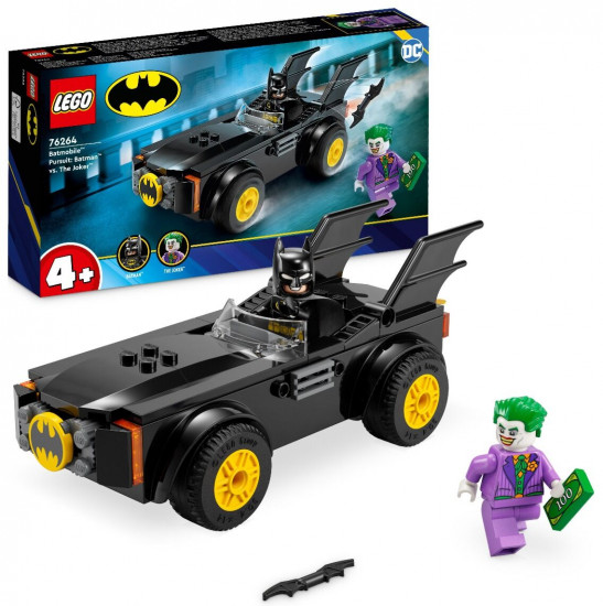 Конструктор LEGO® Batman 76264 Погоня на бэтмобиле: Бэтмен против Джокера. Batmobile™ Pursuit: Batman™ vs. The Joker™