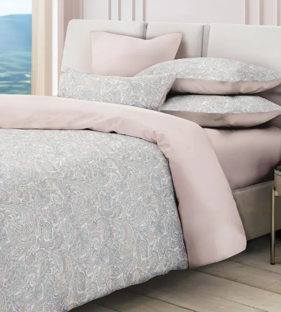 Комплект постельного белья «Paisley Pink» | Монблан | Василиса
