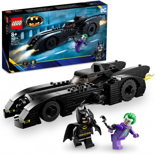 Конструктор LEGO® Batman 76224 Бэтмобиль: Бэтмен против Джокера Чейза. Batmobile™: Batman™ vs. The Joker™ Chase