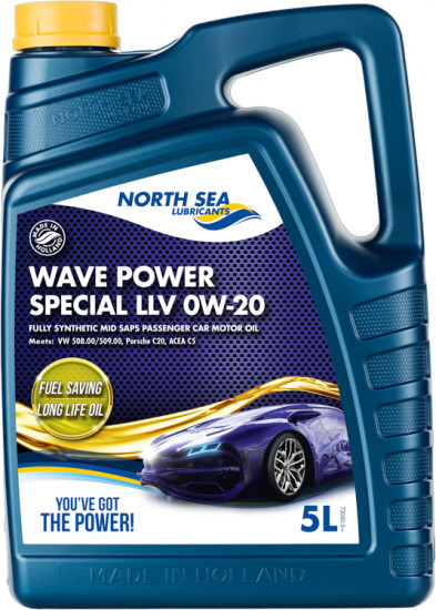 Масло моторное «Wave power special LLV 0W-20»