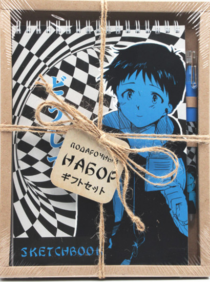 Блокнот с ручкой