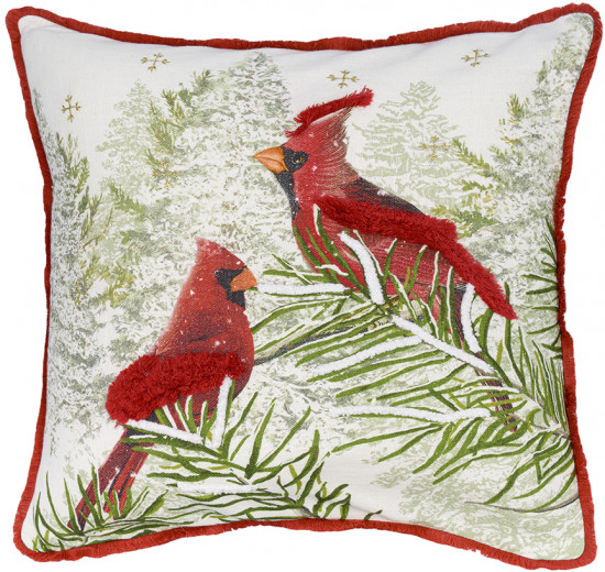 Подушка декоративная «Northern cardinal»