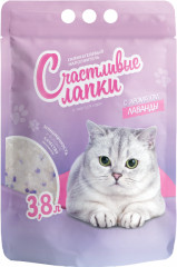Наполнитель для кошачьего туалета «Счастливые лапки»
