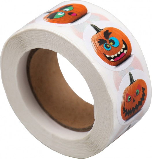 Набор наклеек «Забавные тыковки»