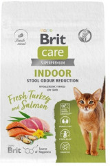 Сухой корм для кошек с индейкой и лососем «Care Cat Indoor Stool Odour Reduction»