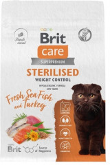 Корм сухой для кошек с морской рыбой и индейкой «Cat Sterilised Weight Control»