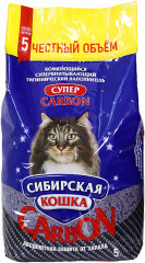 Наполнитель для кошачьего туалета «Carbon Супер»
