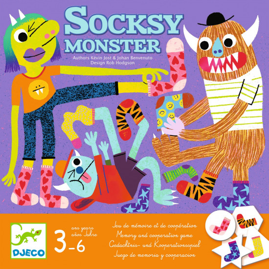 Игра настольная «Носки монстра. Socksy monster»