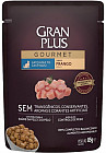 Корм для стерилизованных кошек с курицей «Gourmet»