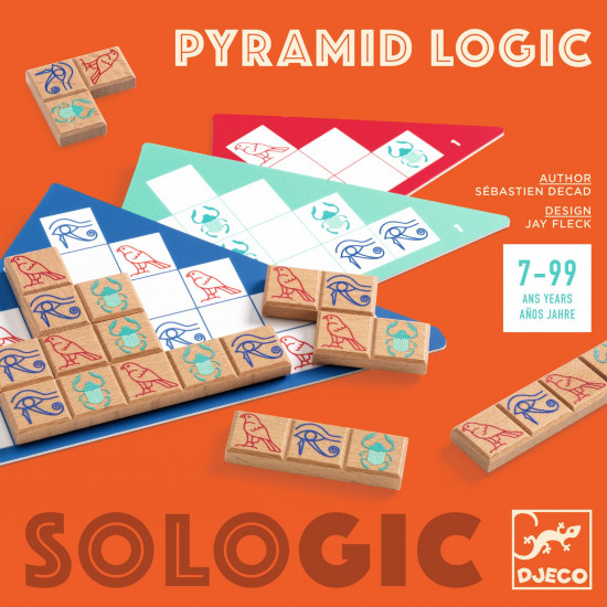 Игра настольная «Логическая пирамида. Pyramid logic»