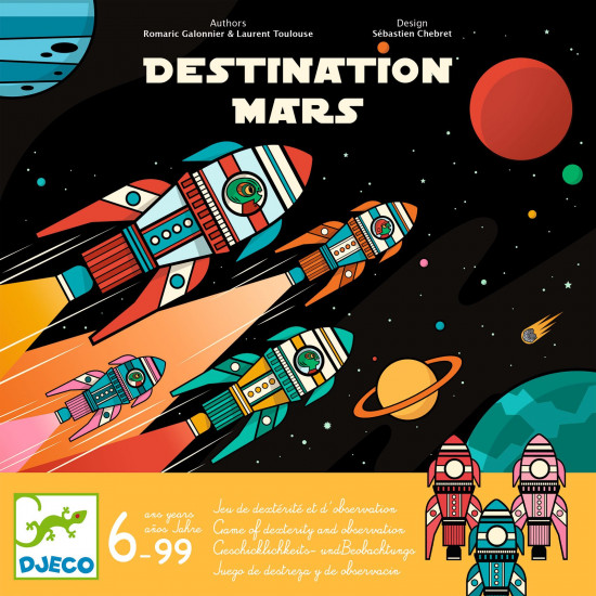 Игра настольная «Вперед к Марсу! Destination Mars»