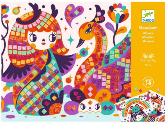 Набор для творчества «Мозаика кокеши. Kokeshi Mosaic»