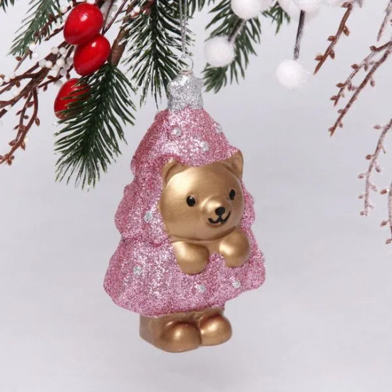 Игрушка ёлочная «Медвежонок-ёлочка»