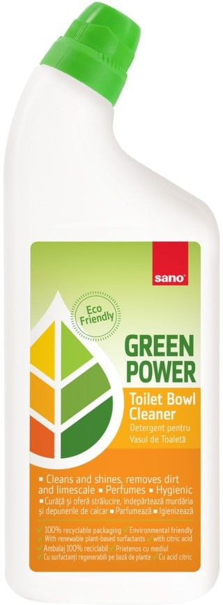 Средство чистящее для унитаза «Green Power» | Sano