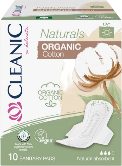 Прокладки женские дневные «Naturals оrganic сotton»