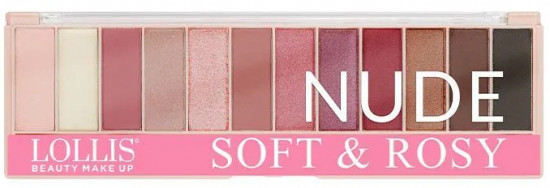 Тени для век «Nude Soft & Rosy Eyeshadow»