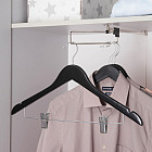 Плечики для брюк и юбок с зажимами