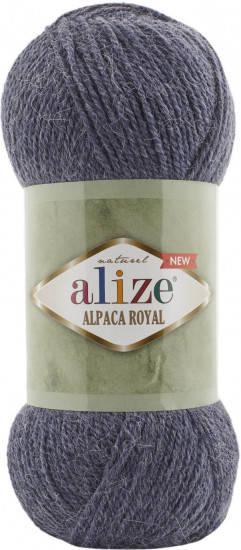 Пряжа для вязания «Alpaca Royal New», 203 Синий