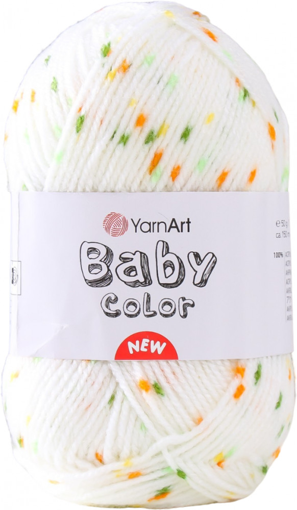 Пряжа для вязания «Baby color», 202 Молочно-зеленый | Baby color | YarnArt
